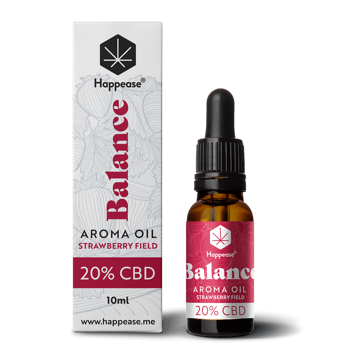 Happease CBD Oil Balance Strawberry Field - Image 1